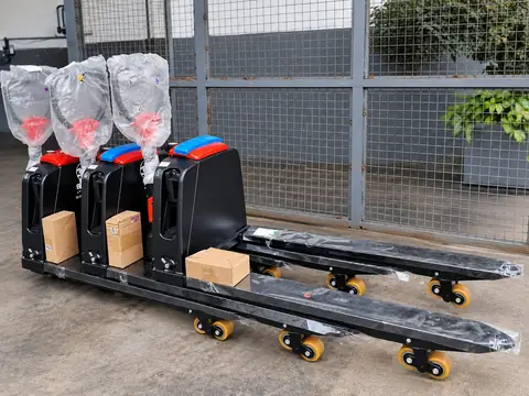 Transpaleteiras elétricas novas prontas para entrega